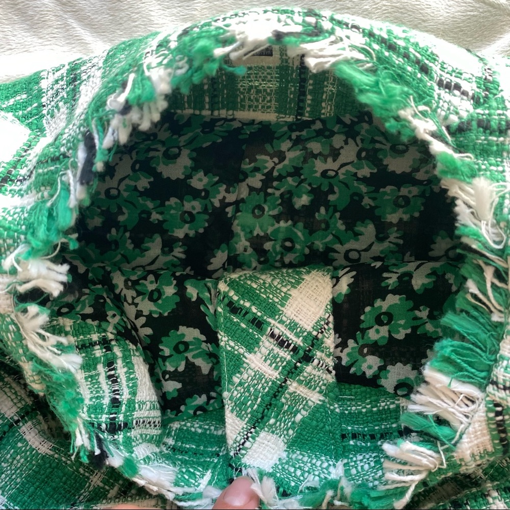 CAbi Green Plaid Blazer - Picture 6 of 11